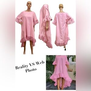 BRAND NEW! 
Elegant Plus Size A-Line Dress with Ruffle Detail
Size 4X